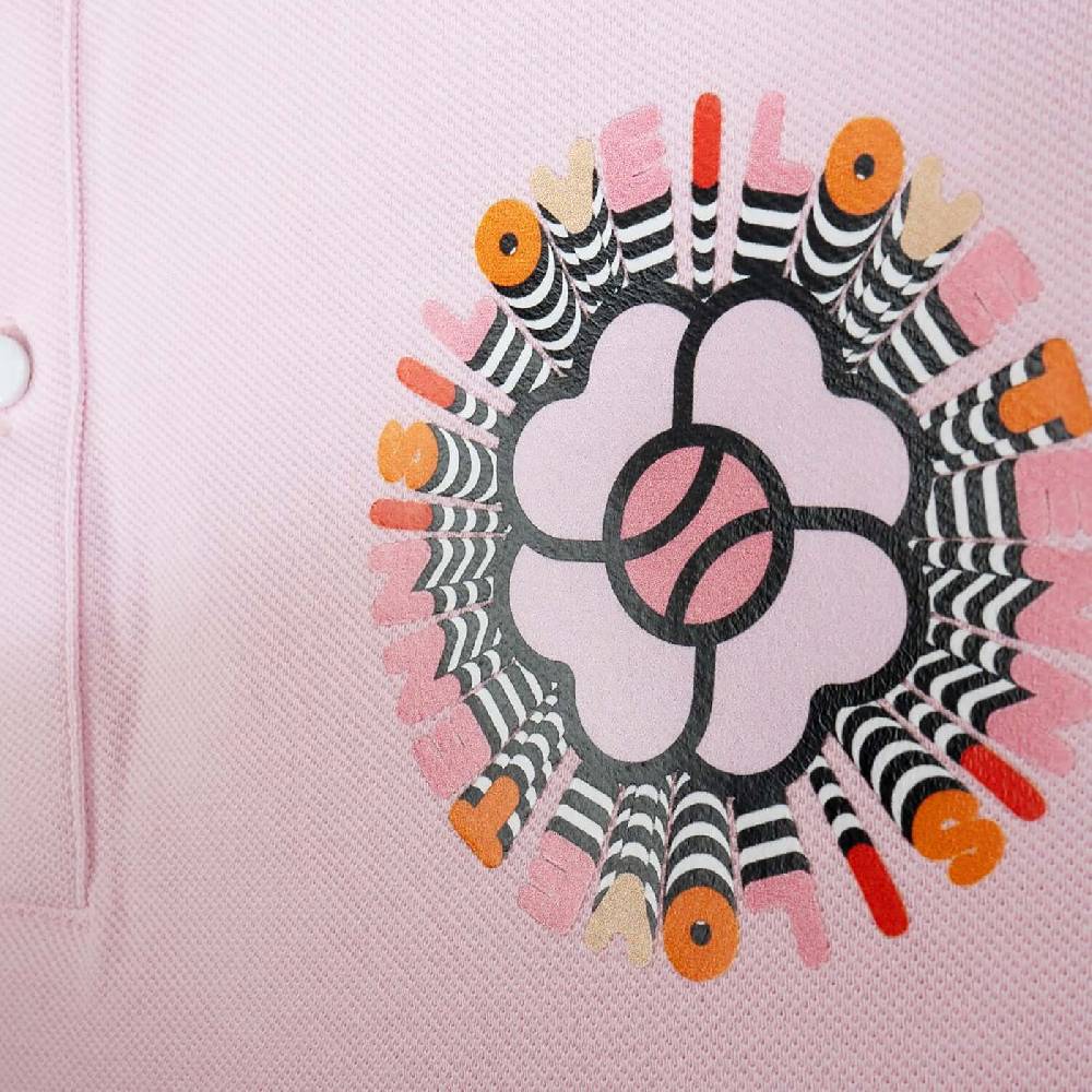 NIL+MON Polo Shirt "Circle Rose" Versandkostenfrei