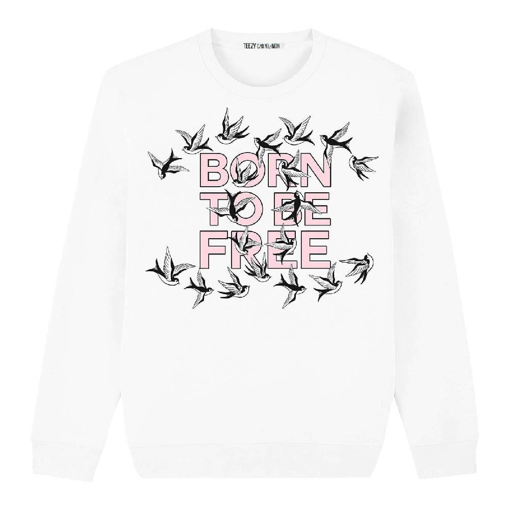 NIL+MON Sweatshirt "TZ Free Rose" Kostenlose Rückgabe
