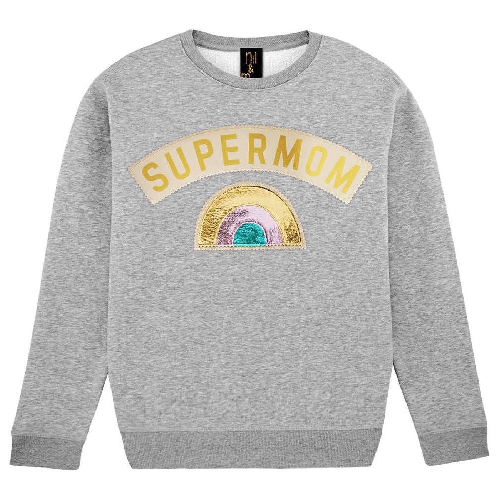 NIL+MON Sweatshirt "Supermom" Zeitbegrenzte Promotion