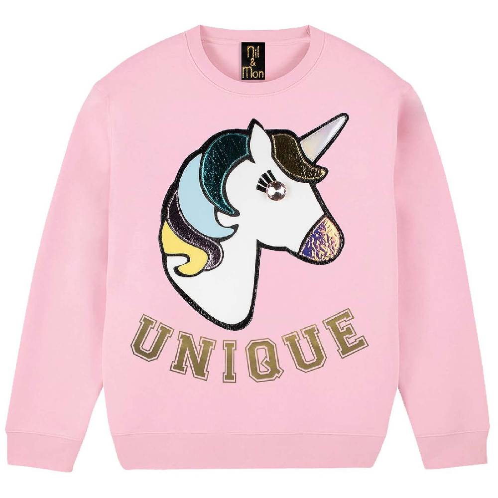 NIL+MON Sweatshirt "Unique" Sonderangebot der Fabrik