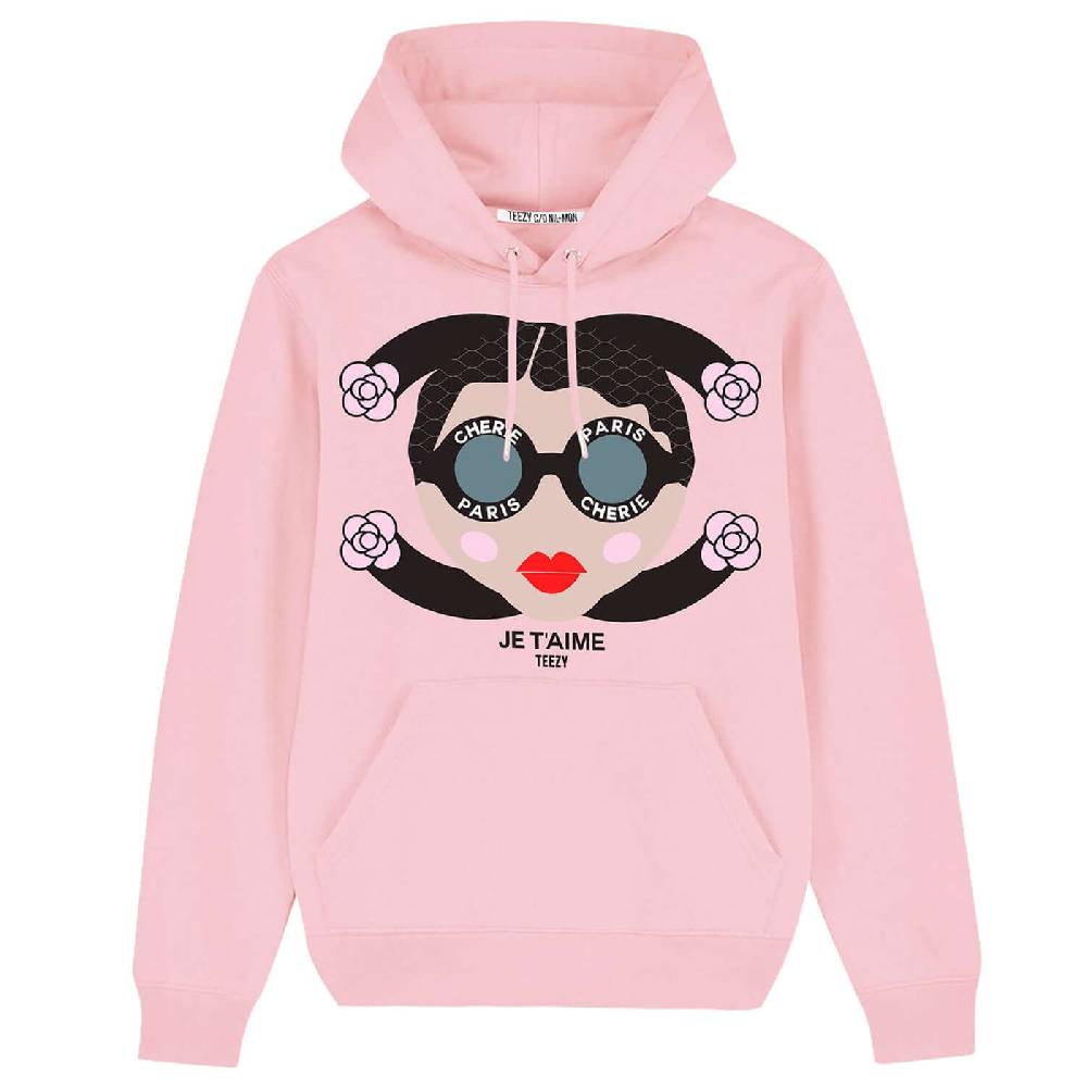 NIL+MON Hoodie "TZ Je t'aime" im Angebot