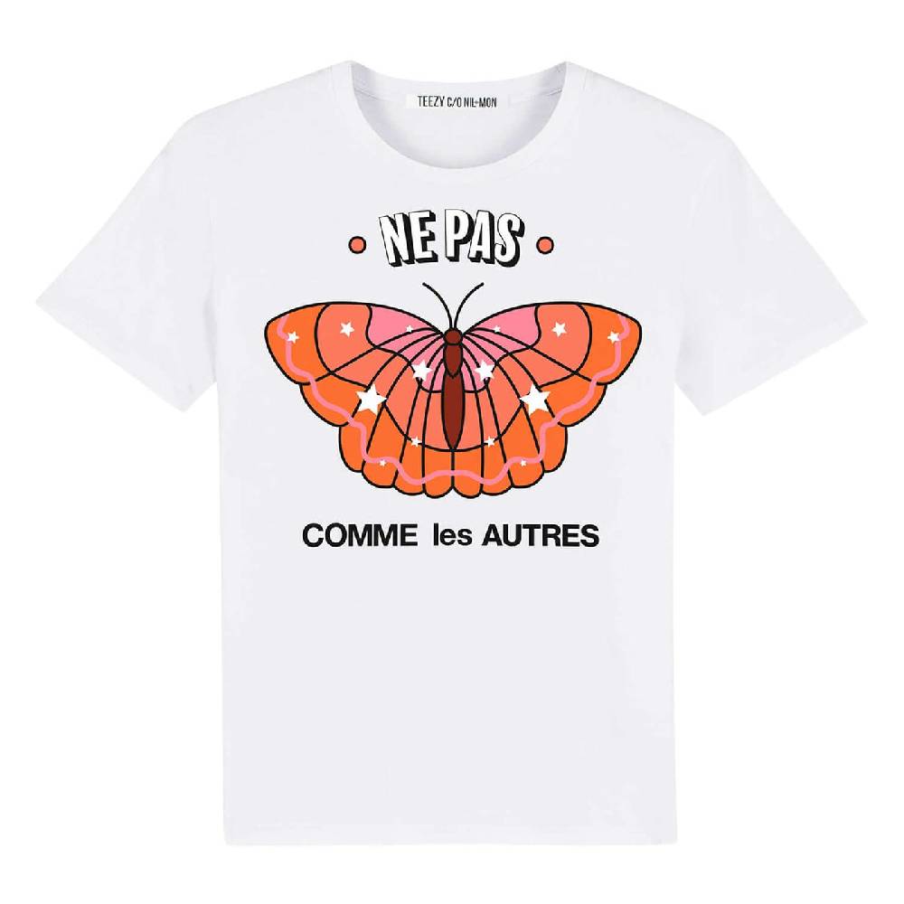 NIL+MON T-Shirt "TZ Ne Pas Red" Begrenzte Freigabe