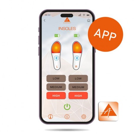 Parforce Einlegesohle Alpenheat Wireless HotSole beheizt (AH11) Weihnachtsangebot