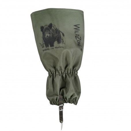 Parforce Gamaschen WILD ZONE mit wildschweinmotiv (grün, Größe L) Neuheiten