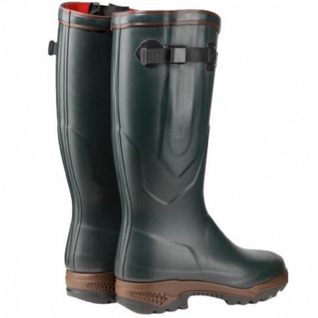 Parforce Gummistiefel Aigle PARCOURS® 2 Iso Grün Räumungsverkauf
