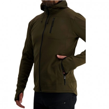 Parforce Alaska Kapuzenpullover Sniper (moos braun) Fabrikverkauf
