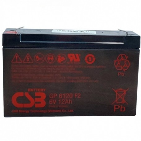 Parforce 6 V Akku 12 Ah F2 Pb CSB (CSB-GP6120) Lagerräumung