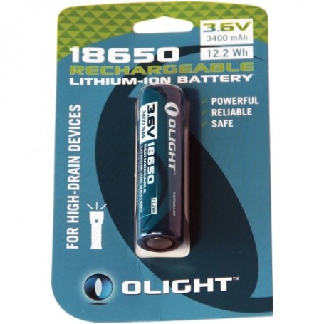 Parforce Akku OLIGHT 18650 Lithium-Ion 3400mAh (1 Stk.) Bis zu 65% Rabatt
