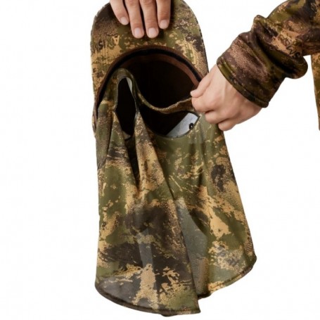 Parforce Cap Gesichtsmaske HARKILA Deer Stalker Camo mit Mesh AXIS MSP, Waldgrün Riesige Rabatte