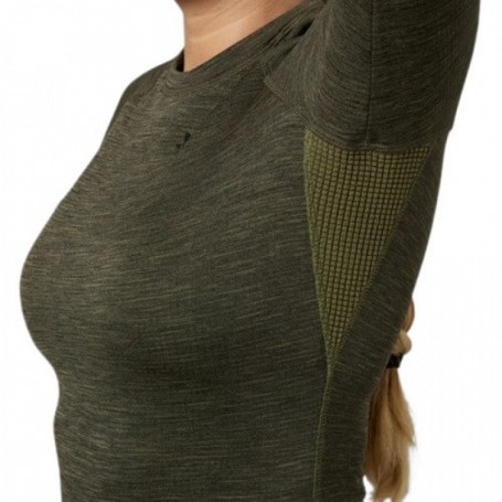 Parforce Damen T-Shirt SEELAND Active L/S (Pine grün) Rabatt