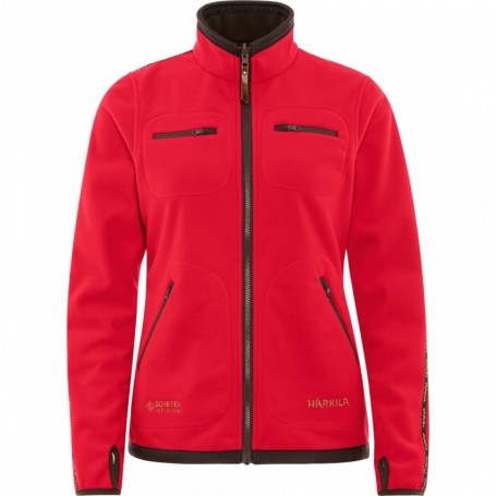 Parforce Fleece jacke HARKILA Kamko Damen (braun/rot) Tägliche Deals