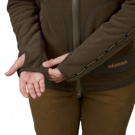 Parforce Fleece jacke HARKILA Kamko Damen (braun/rot) Tägliche Deals