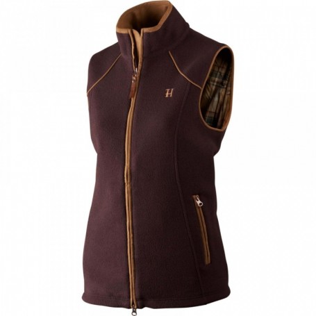 Parforce Weste HARKILA Sandhem Fleece Damen (Dark port melange) Letzte 2 Tage