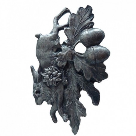 Parforce Anstecknadel mit Hasenmotiv mit Eichel ARTURE (2635) Riesige Rabatte