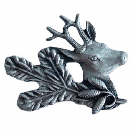 Parforce Anstecknadel mit Motiv Hirsch mit Tannenzweig ARTURE (2609) Speichern exportieren