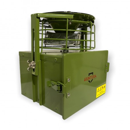 Parforce Automatischer Metall-Wildfütterer HUNTERA FeedPro M2 12V mit Solarpanel Preisnachlass