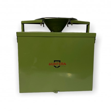 Parforce Automatischer Metall-Wildfütterer HUNTERA FeedPro M3 12V mit 2 Motoren Saisonschlussverkauf