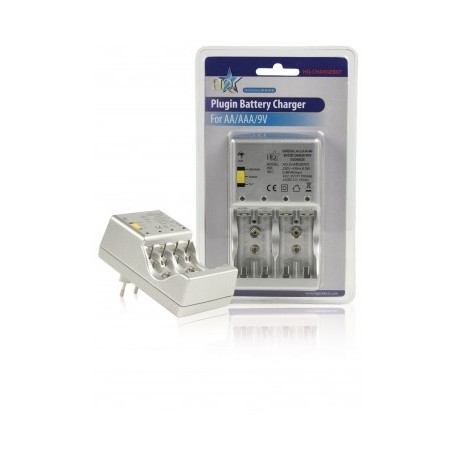 Parforce Batterieladegerät AA, AAA, 9V Online Outlet