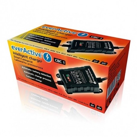 Parforce Batterieladegerät everActive 6/12V 1A CBC1 Zeitlich begrenztes Angebot