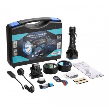 Parforce Taschenlampe OLIGHT Warrior X Turbo KIT Weihnachtsangebot