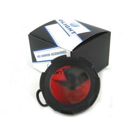 Parforce Taschenlampenfilter OLIGHT FSR51 Filter-R (rot) Lagerräumung