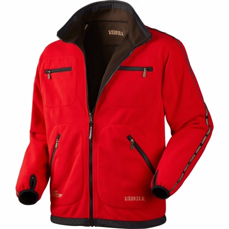 Parforce Fleecejacke HARKILA Kamko (braun/rot) Letzte 3 Tage
