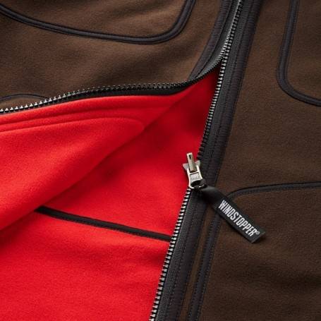 Parforce Fleecejacke HARKILA Kamko (braun/rot) Letzte 3 Tage