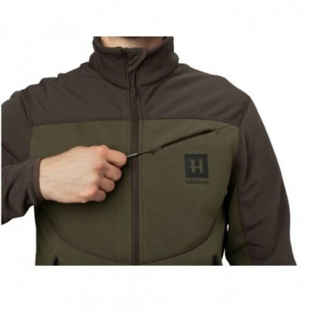 Parforce Fleecejacke HARKILA Olaf (Willow grün/Shadow grey) Zeitbegrenzte Promotion