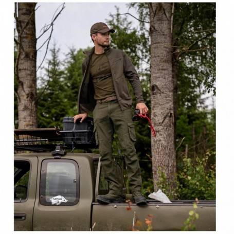 Parforce Fleecejacke HARKILA Olaf (Willow grün/Shadow grey) Zeitbegrenzte Promotion