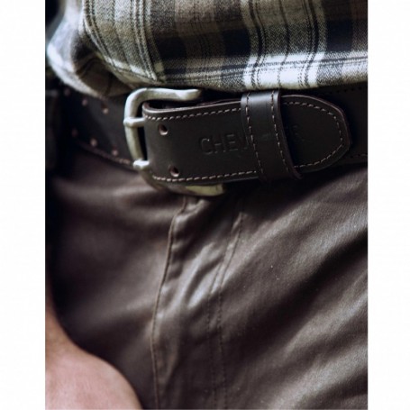 Parforce Gürtel Chevalier Schubkarrenleder, braun 50% Rabatt mit kostenlosem Versand