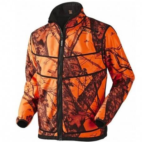 Parforce Wendefleece HARKILA Grizzly (Orange blaze/Schwarz) Fabrikpreis