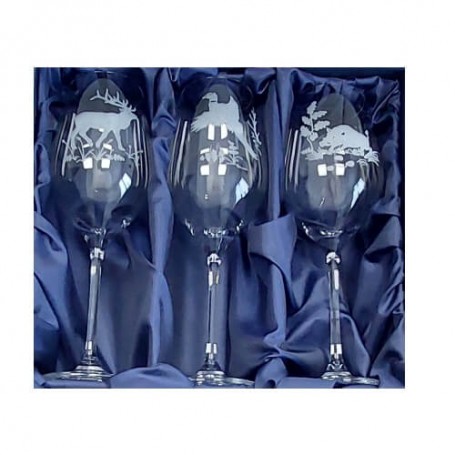 Parforce Weinglas Set mit Tiermotiven (6 Stck.) Preisnachlass