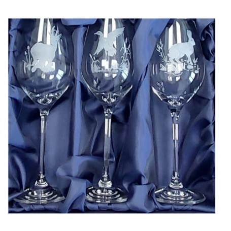 Parforce Weinglas Set mit Tiermotiven (6 Stck.) Preisnachlass