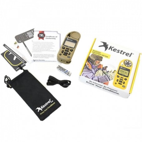 Parforce Wettermesser Kestrel 5500 mit Link + Flügelradhalterung Weihnachtsangebot