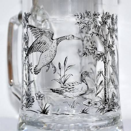 Parforce Bierkrug ARTINA mit Deckel und Entenmotiv 0,5l (93313) Kostenlose Rückgabe