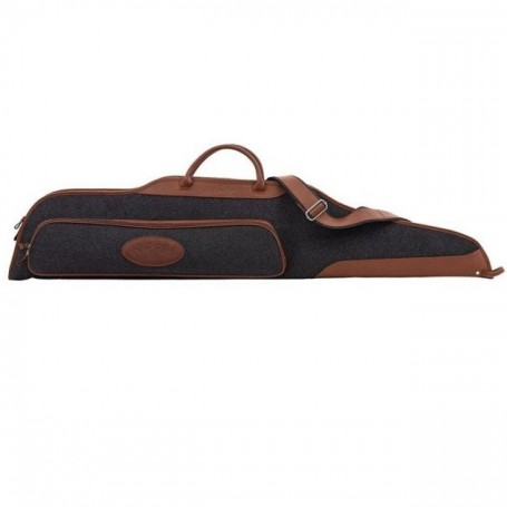 Parforce Blaser Ledergewehr Weichkoffer mit Wolle "kurz" 110cm
