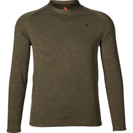 Parforce T-Shirt SEELAND Active Langarm Kiefer grün