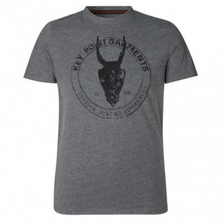 Parforce T-Shirt SEELAND Key-Point (grau melagne)