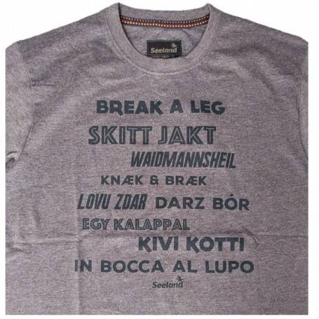 Parforce T-Shirt SEELAND Outdoor (Nach Einbruch der Dunkelheit meliert) Kostenloser Versand