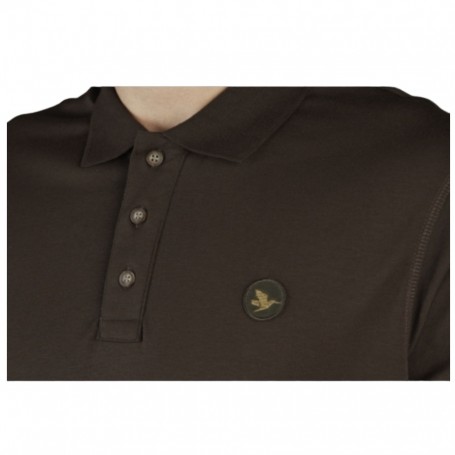 Parforce T-Shirt Seeland SKEET POLO (classic braun) Rabatt