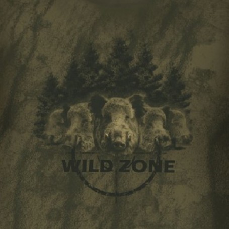 Parforce T-Shirt WILD ZONE mit Wildschweinverzierung, grün (M-269-1920) Muttertagsangebot