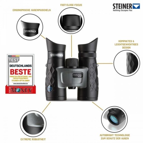 Parforce Fernglas STEINER BluHorizons 8x32 (23440900) Heißer Verkauf