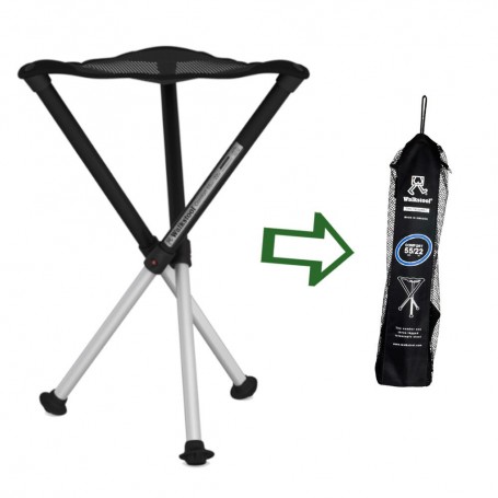 Parforce Walkstool Comfort tragbarer Klapphocker 55cm 50% Rabatt für begrenzte Zeit