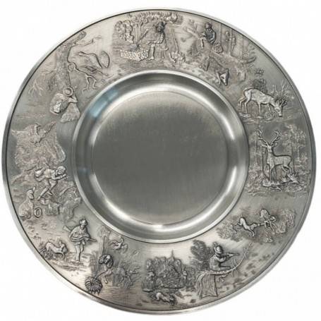 Parforce Wandteller ARTINA mit Jagdmotiv 24cm (10071)