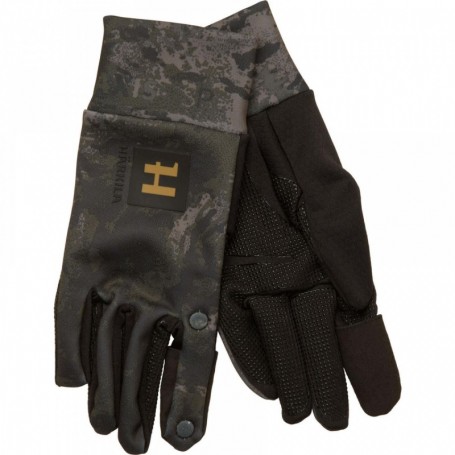 Parforce Handschuhe HARKILA NOCTYX-Tarnvlies mit Klappfinger AXIS MSP®( Schwarz)