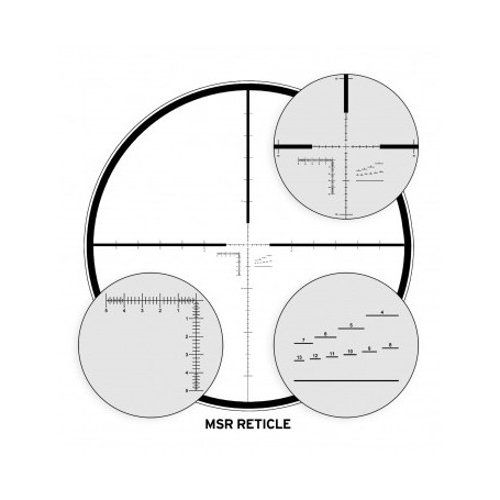 Parforce Zielfernrohr STEINER M5Xi 3-15x50 MSR-2, CCW Neuheiten