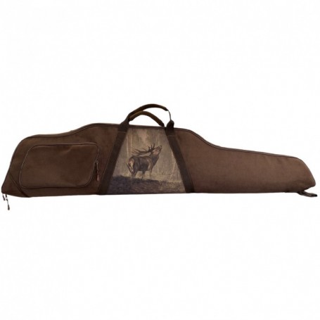 Parforce Büchsenkoffer mit Hirschdekor braun 128x11x30 WILD ZONE M-360-1660 zollfrei