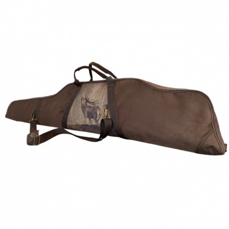Parforce Büchsenkoffer mit Hirschdekor braun 128x11x30 WILD ZONE M-360-1660 zollfrei