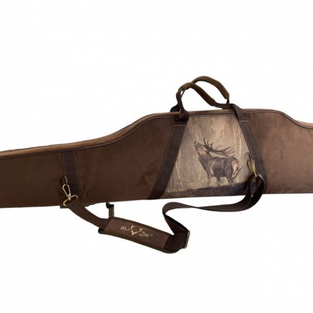 Parforce Büchsenkoffer mit Hirschdekor braun 128x11x30 WILD ZONE M-360-1660 zollfrei
