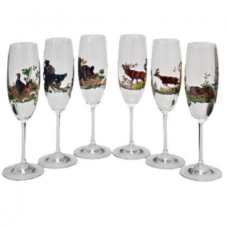 Parforce Champagner Glas Set 6 Stück (220 ml)